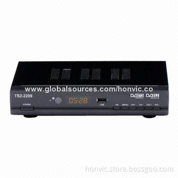 DVB-S2 Receiver with USB and CA for Russia, 950-2,150MHz Input Frequency Range